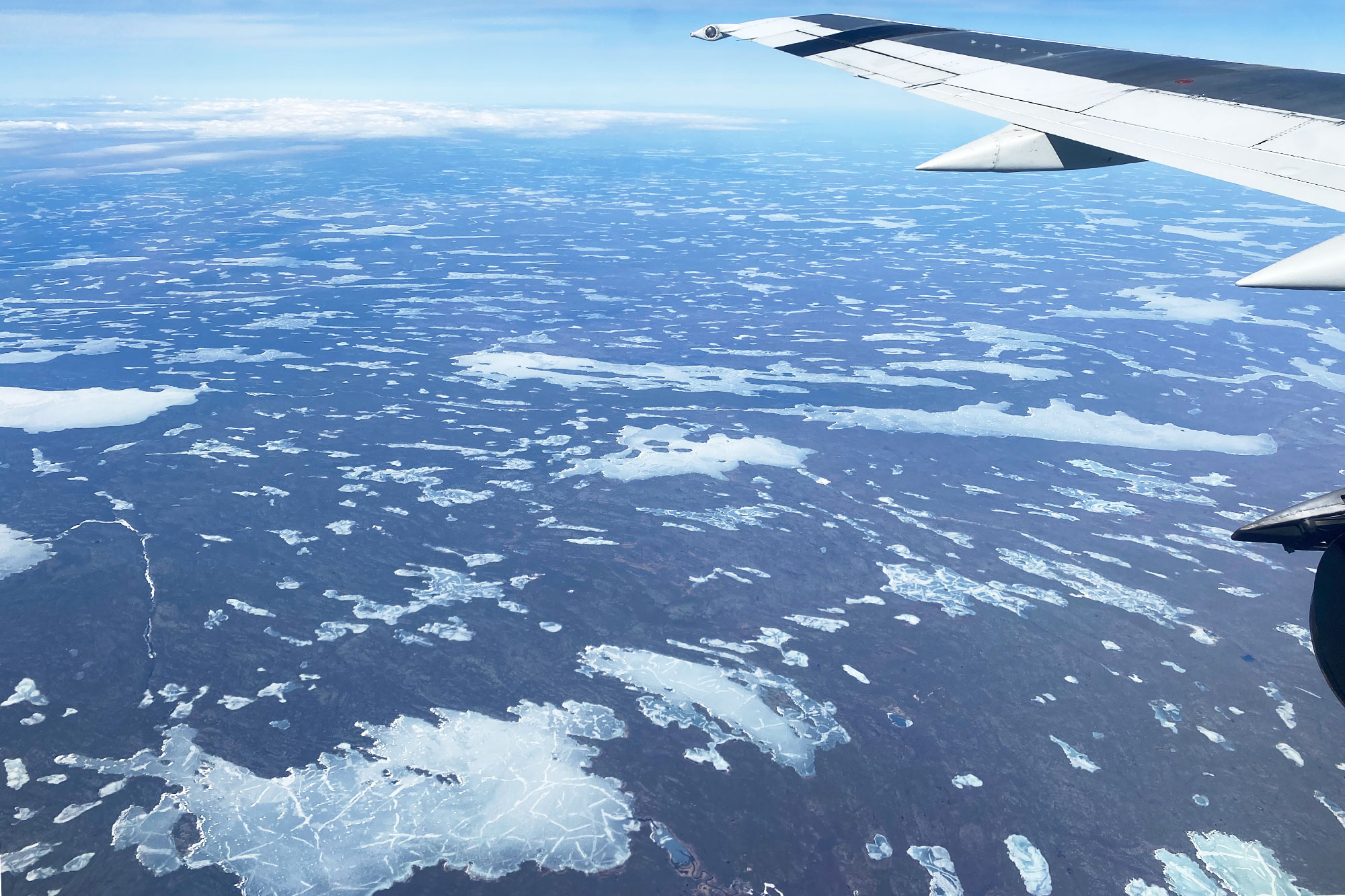 Flying to Cambridge Bay