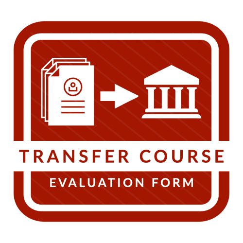 Transfer Course Evaluation Form